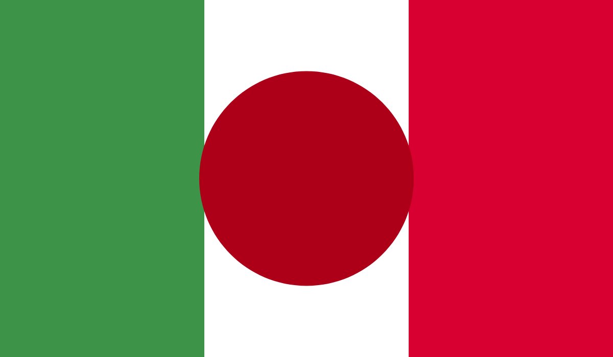 Fake Flag - Japan x Italy