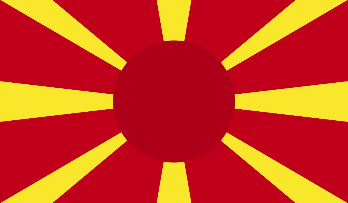 Fake Flag - Japan x Macedonia