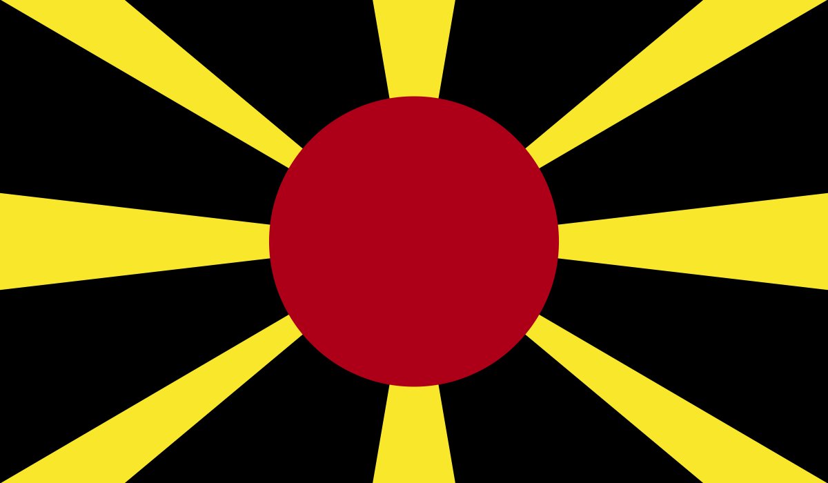 Fake Flag - Japan x Macedonia x Pirate